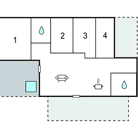 4 Bedroom Gorgeous In Glesborg